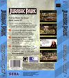 Jurassic Park Box Art Back